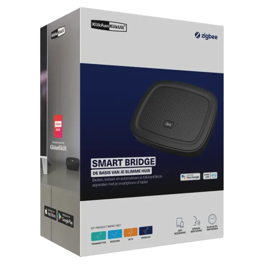 Draadloze Schakelaars|Schakelaars > KlikAanKlikUit Smart Bridge Control Station