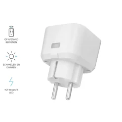 Dimmers|Inbouw Schakelmateriaal > KlikAanKlikUit Stopcontactdimmer ACC-250-LD