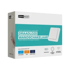 Draadloze Schakelaars|Schakelaars > KlikAanKlikUit Wandschakelaar AWST-8800