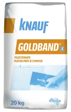 Gips (pleister)|Steen- & Betonreparatie > Knauf Goldband E 20 kg