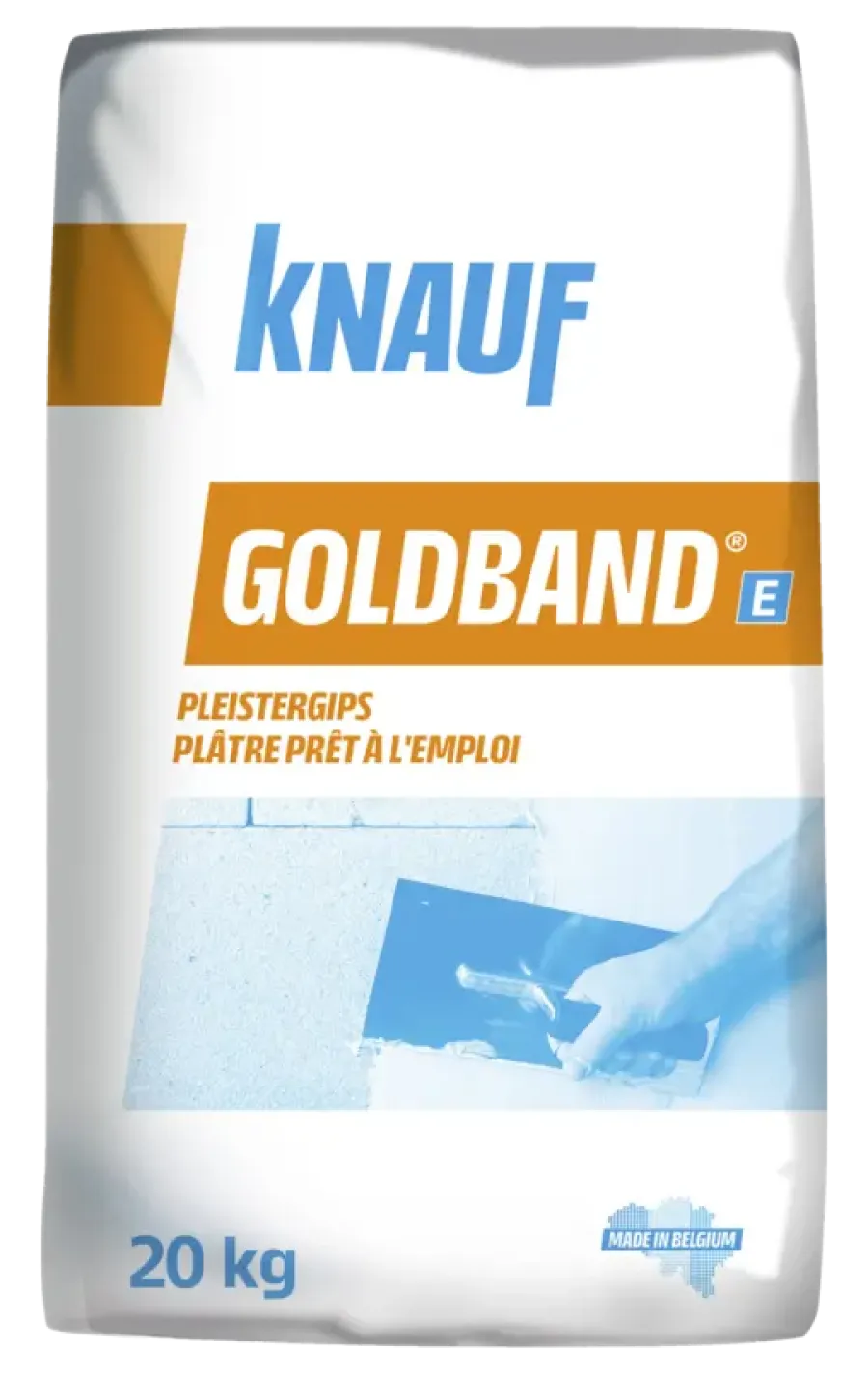 Gips (pleister)|Steen- & Betonreparatie > Knauf Goldband E 20 kg