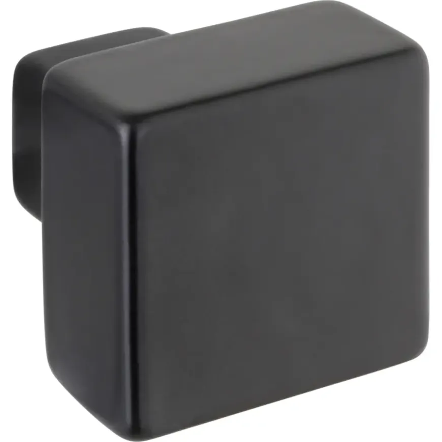Knop Almar zwart 31mm