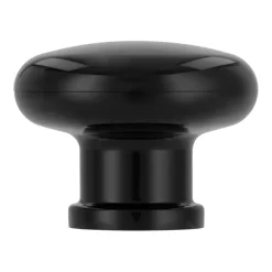 Knop Juliette zwart 40mm