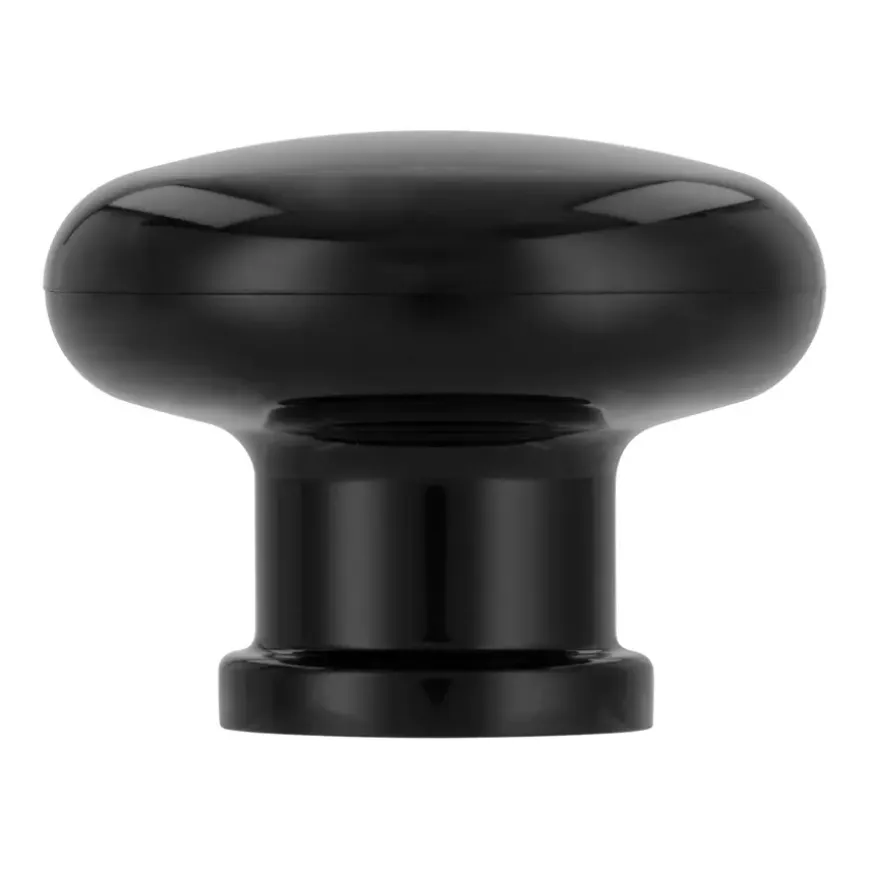 Knop Juliette zwart 40mm