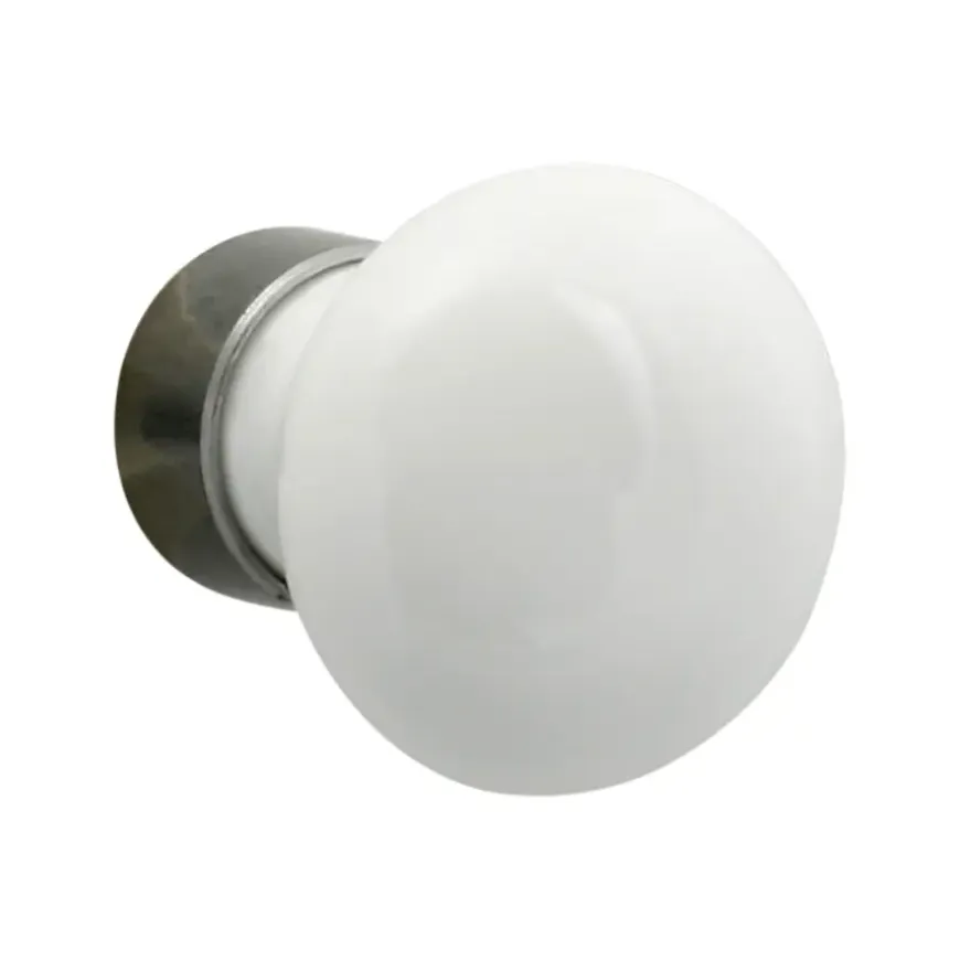 Knop Porselein wit 30mm