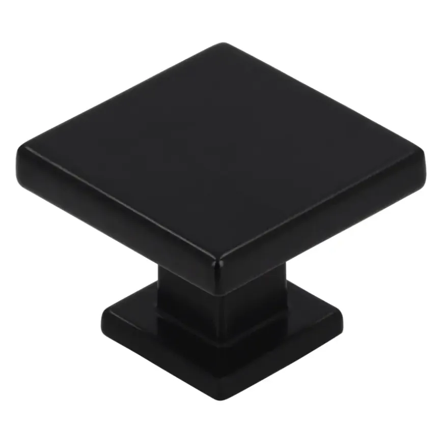 Knop Saar zwart 30mm