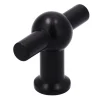 Knop Thea zwart 50mm