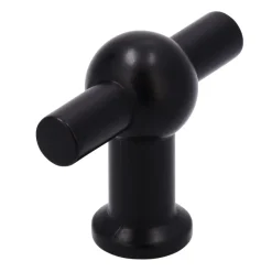 Knop Thea zwart 50mm