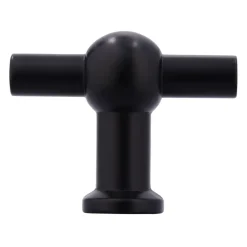 Knop Thea zwart 50mm