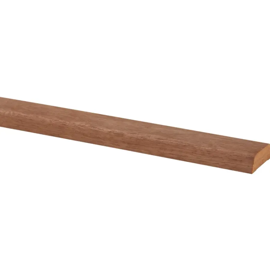 Houtenprofielen|Overgangsprofielen > Geen Koplat hardhout schuin 12x37 mm, lengte 270 cm