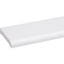 Houtenprofielen > Geen Koplat recht grenen wit gelakt 12x68mm 270cm