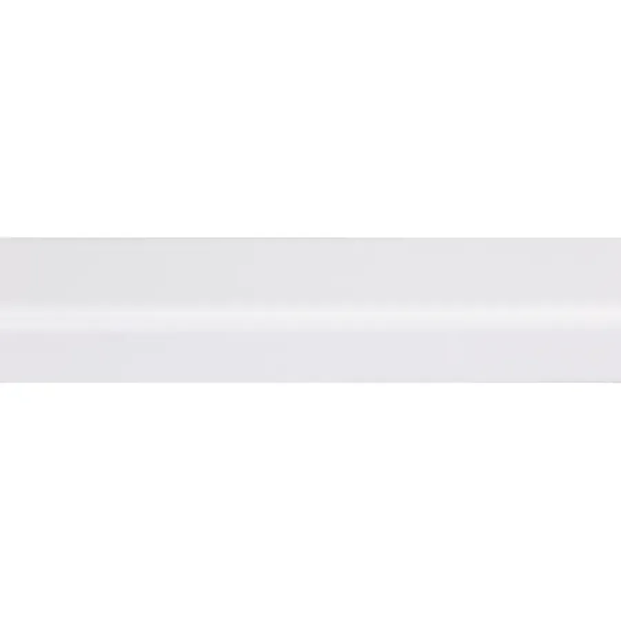 Houtenprofielen > Geen Koplat schuin grenen wit gelakt 12x34mm 270cm