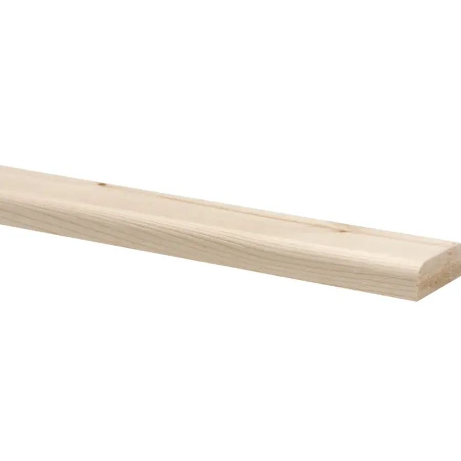Houtenprofielen > Geen Koplat vuren recht 13x34 mm, lengte 270 cm