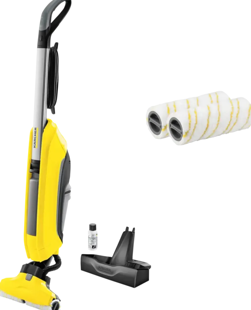 Kärcher FC5 Floor Cleaner incl set extra microvezel rollen