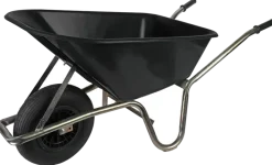 Kruiwagens > Talen Tools Kruiwagen met zwarte kunststof bak 100 liter