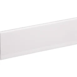 Wandpanelen|Kunststofprofielen > Geen Kunststof afwerkprofiel wit zelfklevend 40x4 mm lengte 260 cm