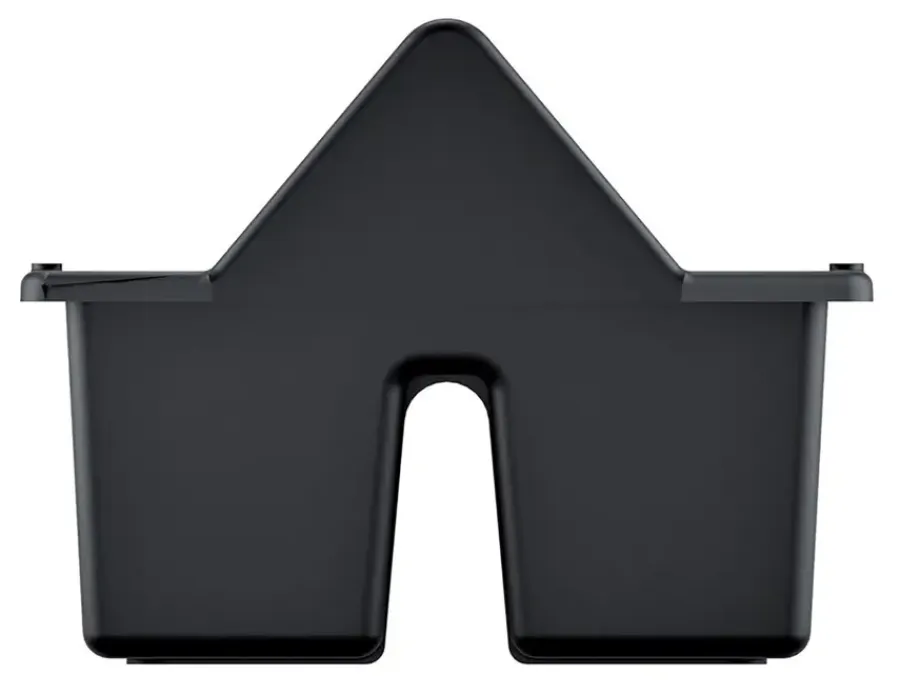 Gereedschapskisten & Opbergsystemen > Geen Kunststof pluggenbak met aluminium beugel 40x22x17cm.