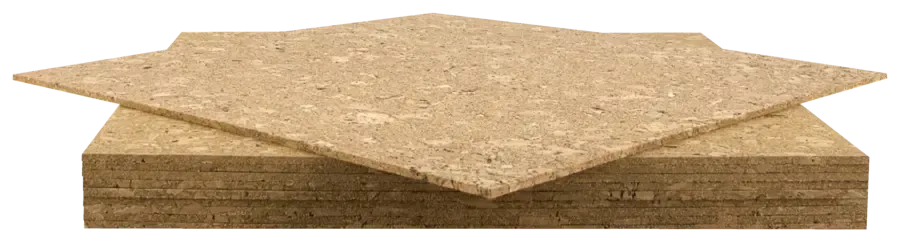 Akoestische Wandpanelen|Wandpanelen > Boutique Kurktegel Serena 30x30 cm 10 stuks