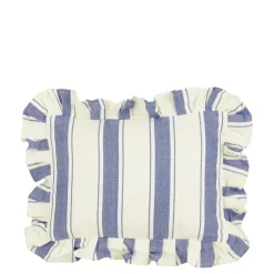 Kussen blauw - l35xb25xh10cm
