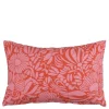 Kussen bloemen roze - l55xb35xh10cm