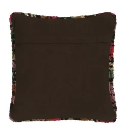 Kussen bloem fuchsia 45 x 45 cm
