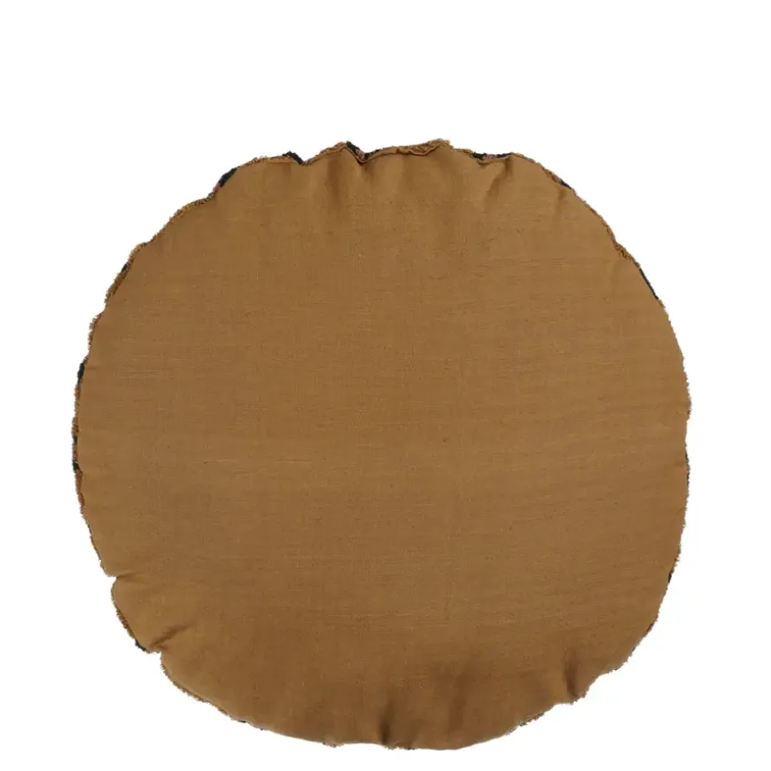 Kussen bruin panter - h10xd45cm