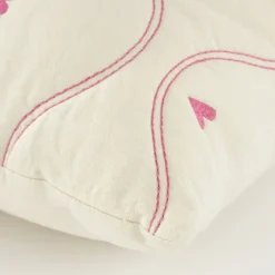 Kussen hart roze - l55xb35xh10cm