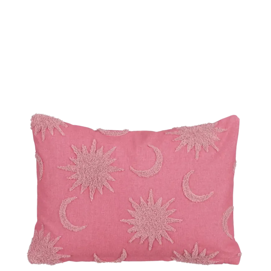 Kussen maan roze - l35xb25xh10cm