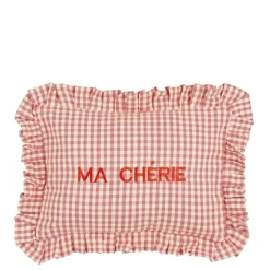 Kussen Ma Cherie roze - l35xb25xh10cm