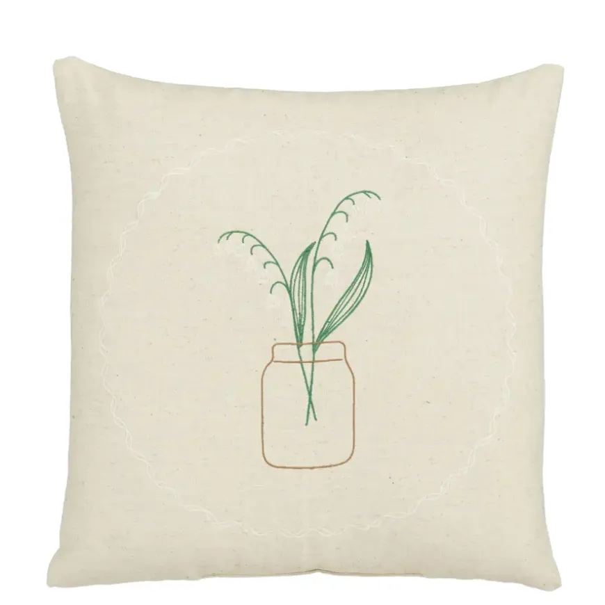 Kussen off white - l45xb45xh10cm