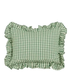 Kussen Paris groen - l35xb25xh10cm