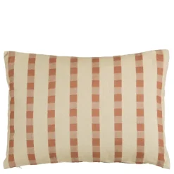 Kussen streep beige - l70xb50xh10cm