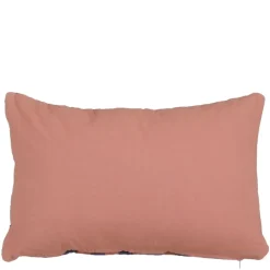 Kussen streep blauw - l55xb35xh10cm
