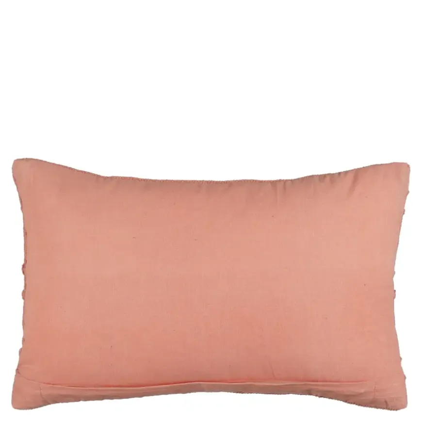 Kussen streep licht bruin - l55xb35xh10cm