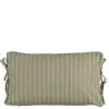 Kussen streep licht bruin - l55xb35xh10cm