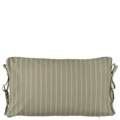 Kussen streep licht bruin - l55xb35xh10cm