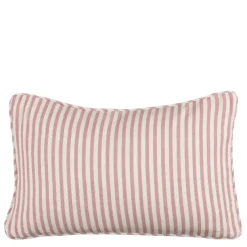 Kussen streep roze - l55xb35xh10cm