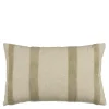 Kussen streep taupe - l55xb35xh10cm