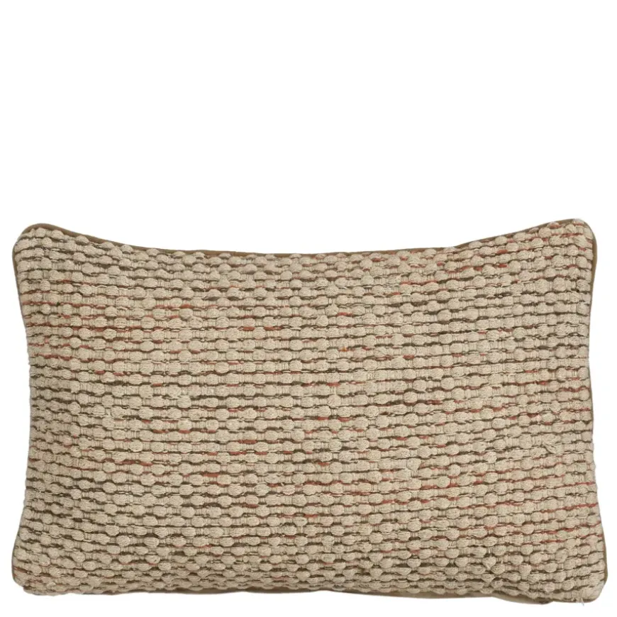 Kussen structure beige - l55xb35xh10cm
