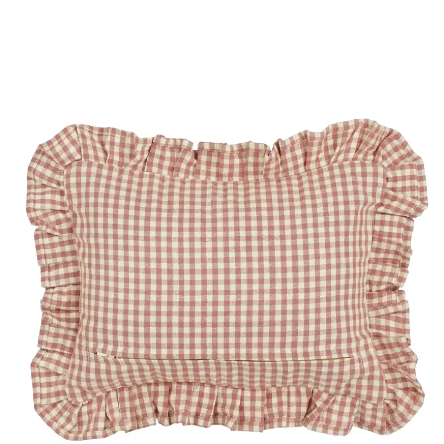 Kussen Voila roze - l35xb25xh10cm