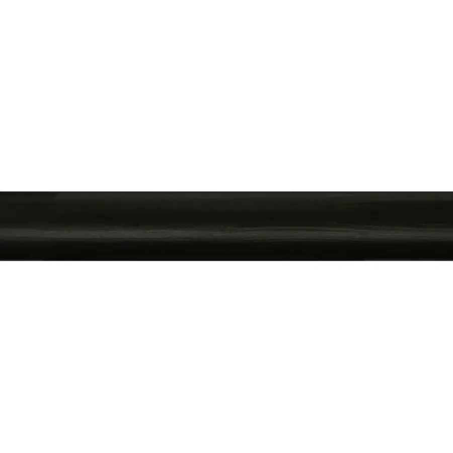 Houtenprofielen > Geen Kwartrond grenen gelakt zwart 16x16mm 270cm