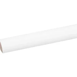 Houtenprofielen|Overgangsprofielen > Geen Kwartrond grenen wit gelakt 13x13mm 270cm