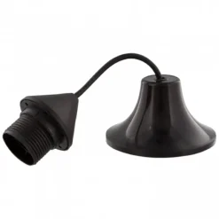 Fittingen > Q-link Lamppendel E27 zwart