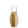 Lantaarn jute beige - h37xd23 cm