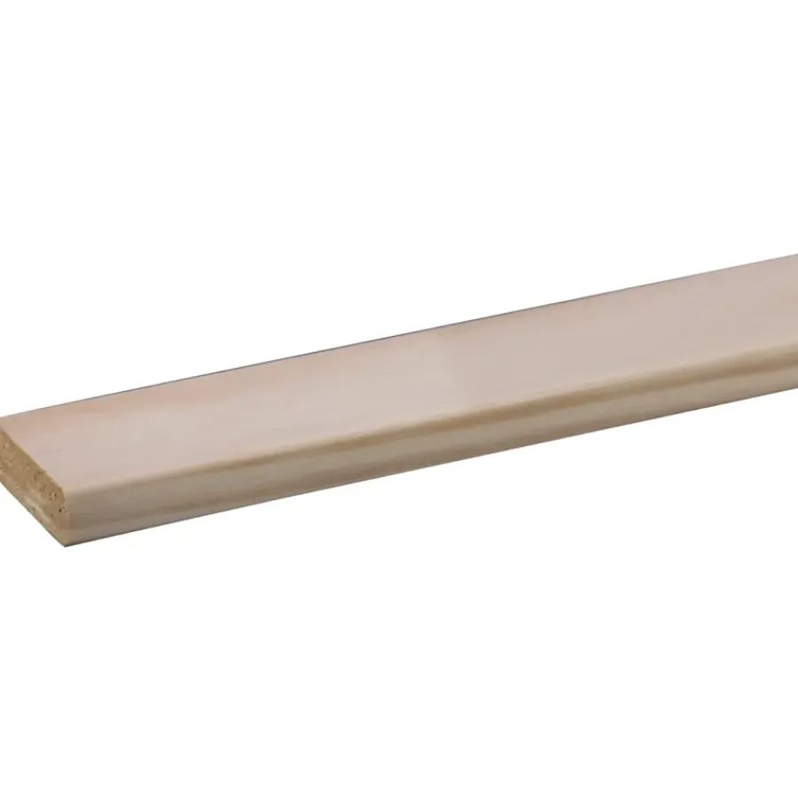 Houtenprofielen > Geen Lat grenen DD-vorm 18x55 mm lengte 210 cm