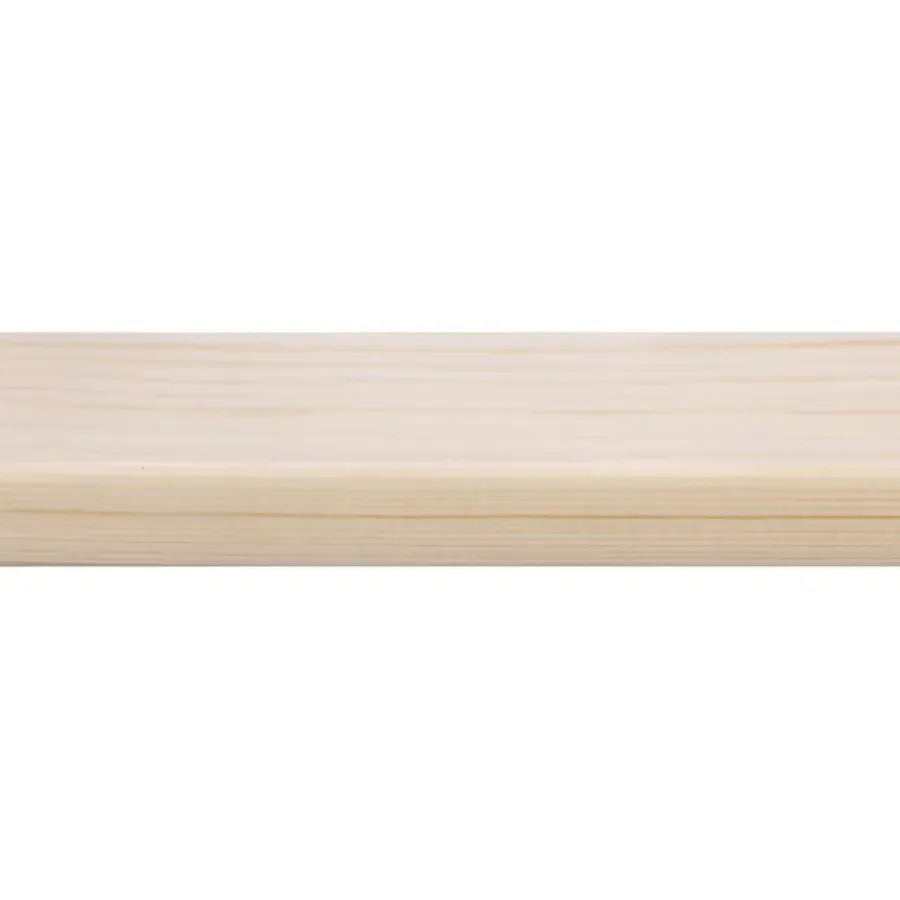 Houtenprofielen > Geen Lat grenen DD-vorm 18x42,5 mm lengte 210 cm