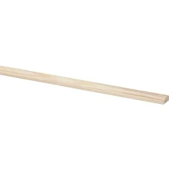 Houtenprofielen > Geen Lat grenen halfrond 7x18 mm lengte 270 cm