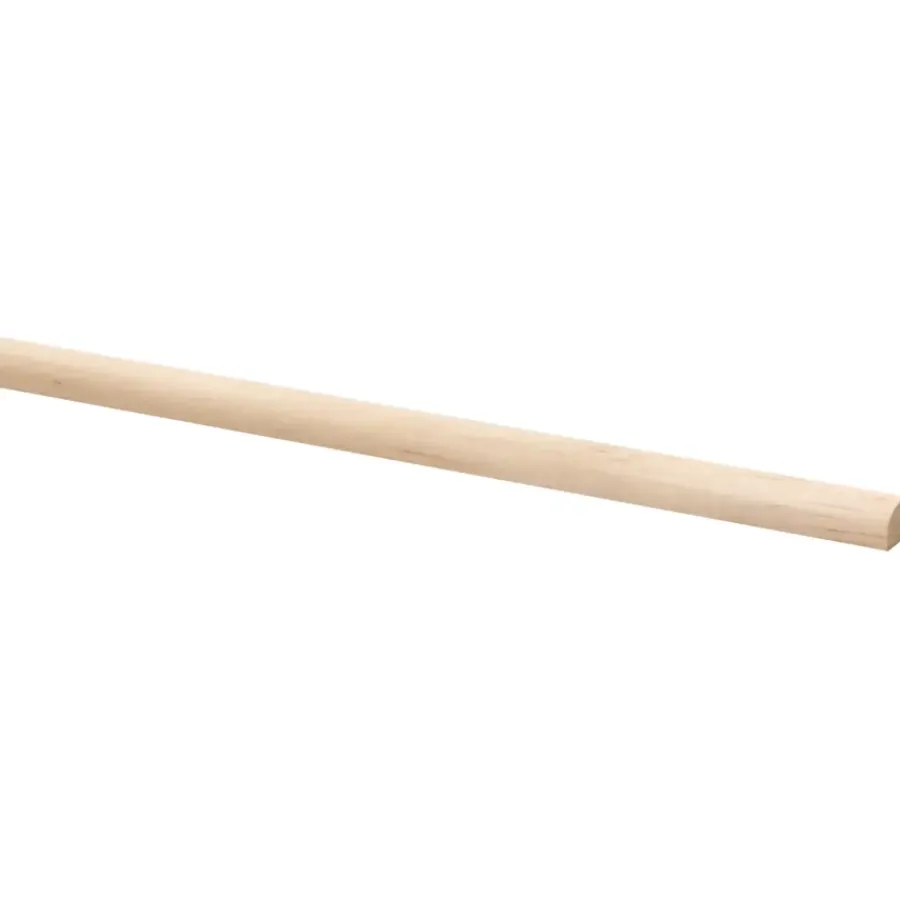 Houtenprofielen|Overgangsprofielen > Geen Lat kwartrond grenen 7x7 mm lengte 270 cm