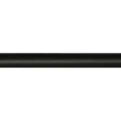 Houtenprofielen > Geen Lat kwartrond grenen zwart gelakt 7x7mm 270cm
