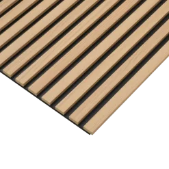 Akoestische Wandpanelen|Wandpanelen > Geen Lattenwand badkamer 260x52 cm licht eiken, dikte 15 mm